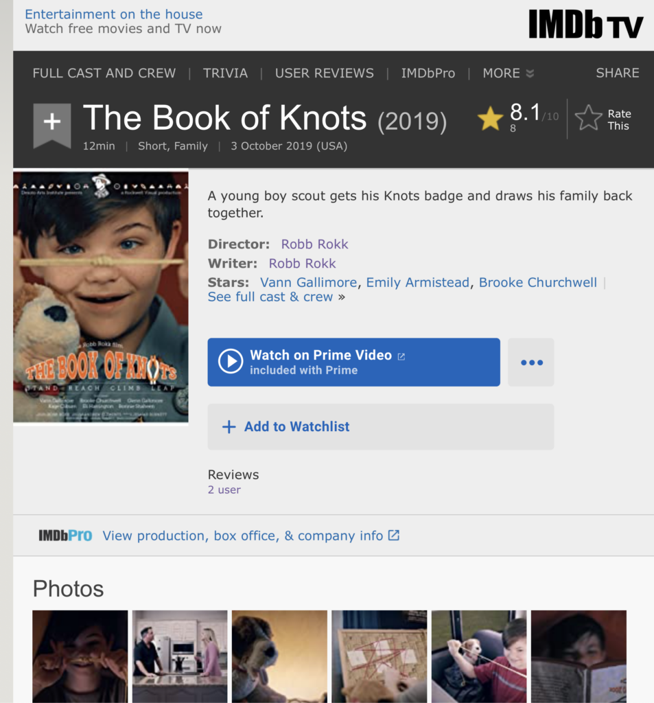 The Book of Knots IMDB