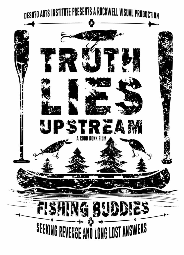 Truth Lies Upstream Tee Shirt Imprint