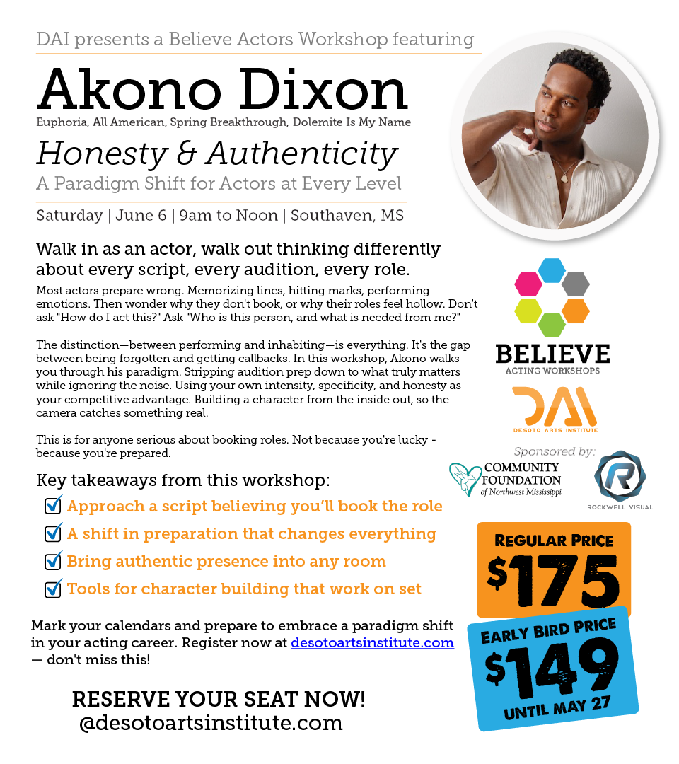 Akono Dixon Actor Workshop Akono Dixon Actor Workshop