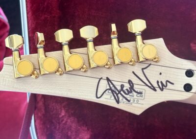 Steve Vai Signed PIA Guitar Raffle